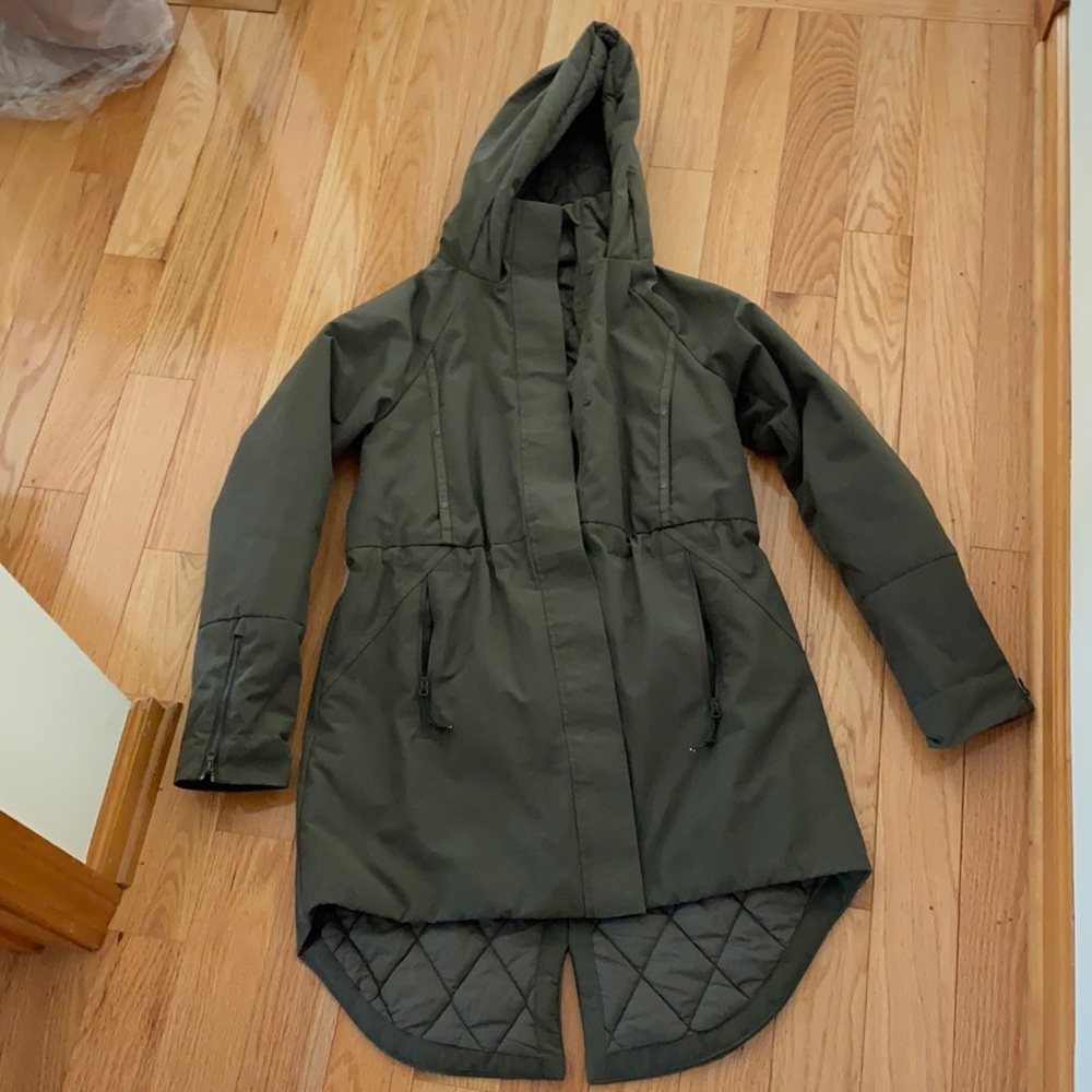 High low winter jacket